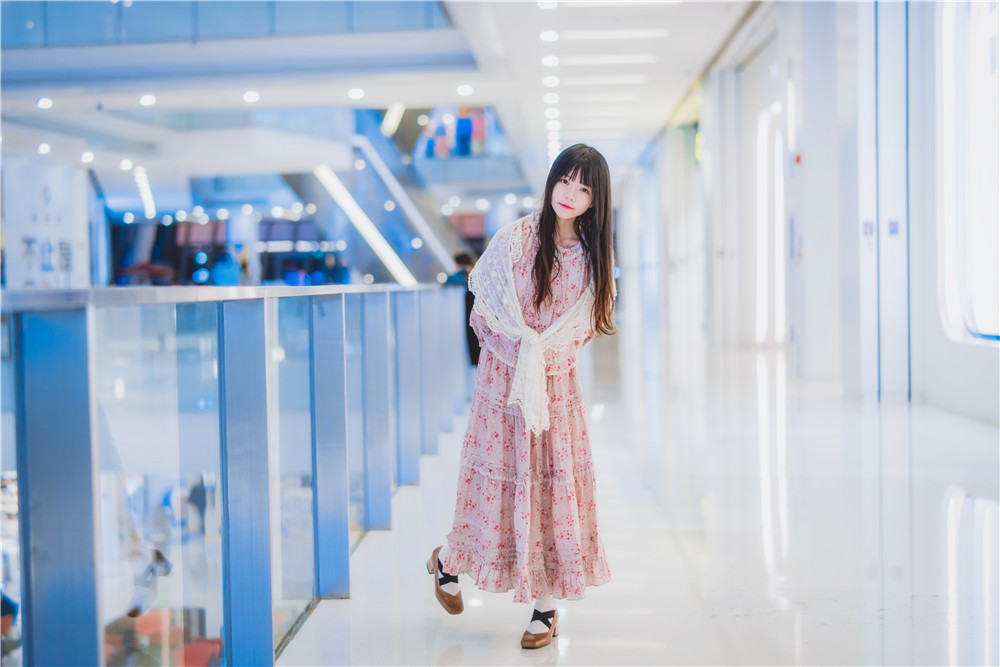 桜桃喵 NO.042 小小少女图书馆商场日系写真 [103P/1.60G]