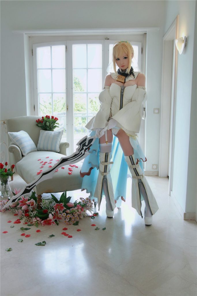 Nero Bride cosplay by Hidori Rose