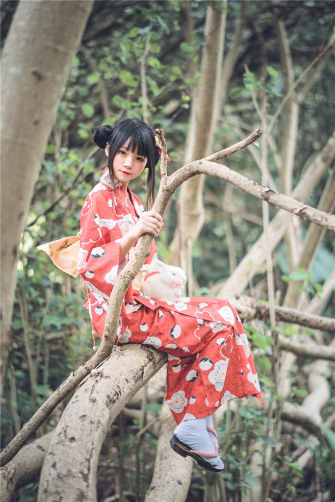 桜桃喵 NO.026 夏日祭 可爱浴衣和服[67P-843M]