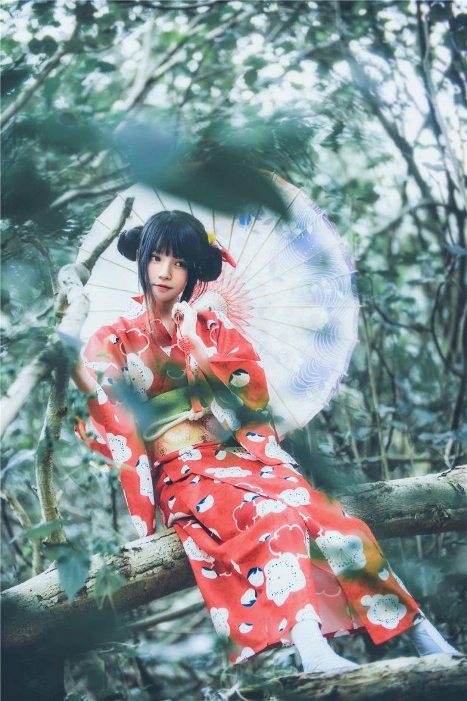 桜桃喵 NO.026 夏日祭 可爱浴衣和服[67P-843M]