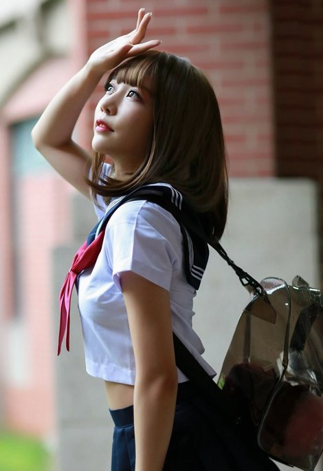波波头水手服JK