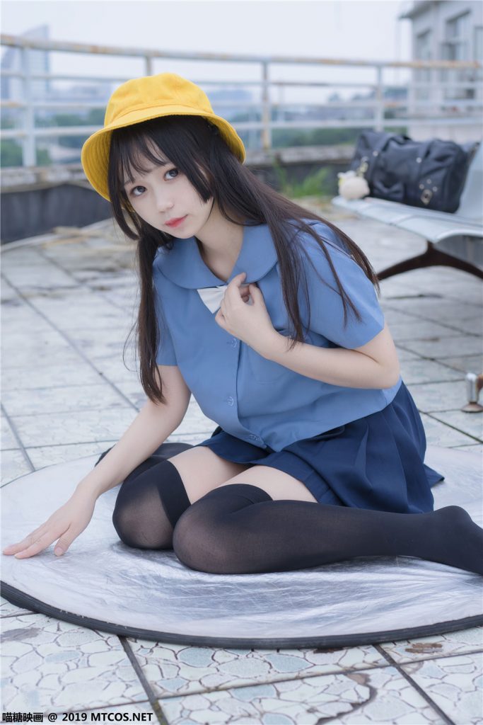 喵糖映画 VOL.070 小黄帽女孩 绝对领域过漆袜[48P-377M]