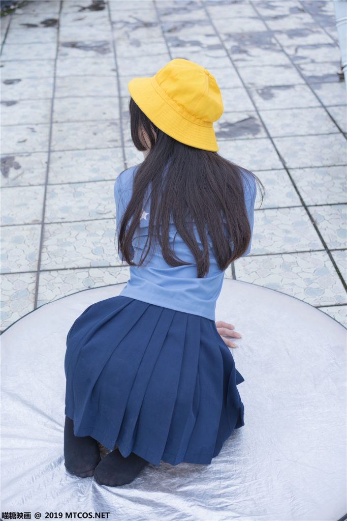 喵糖映画 VOL.070 小黄帽女孩 绝对领域过漆袜[48P-377M]