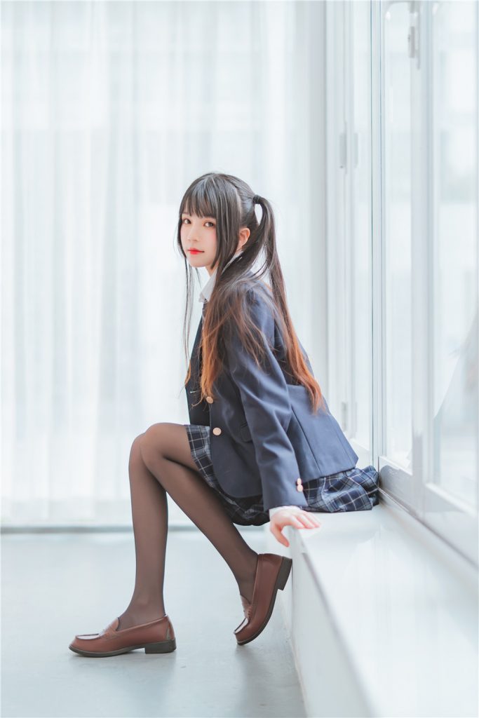 桜桃喵-黑丝JK制服[45P-593M]