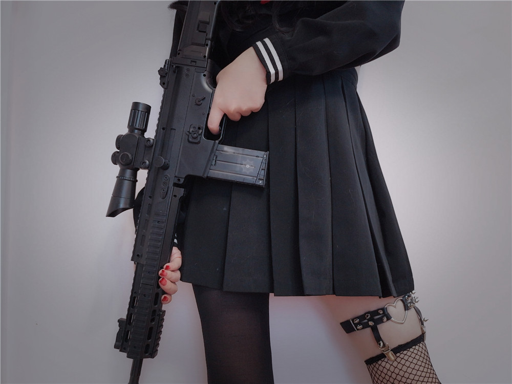 古川kagura-黑白JK[31P]