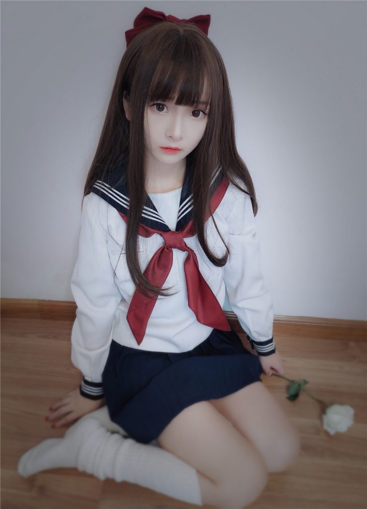 古川kagura-黑白JK[31P]