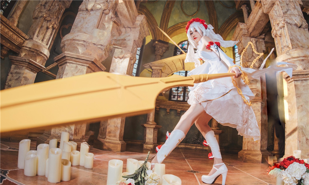 南桃Momoko-德丽莎花裳月纱[16P][免费下载]