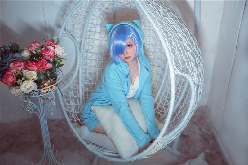 弦音sic-RE从零开始的异世界生活 蕾姆猫咪睡衣[9P-117M][免费下载]