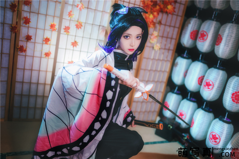 南桃Momoko-蝴蝶忍队服[14P][免费下载]