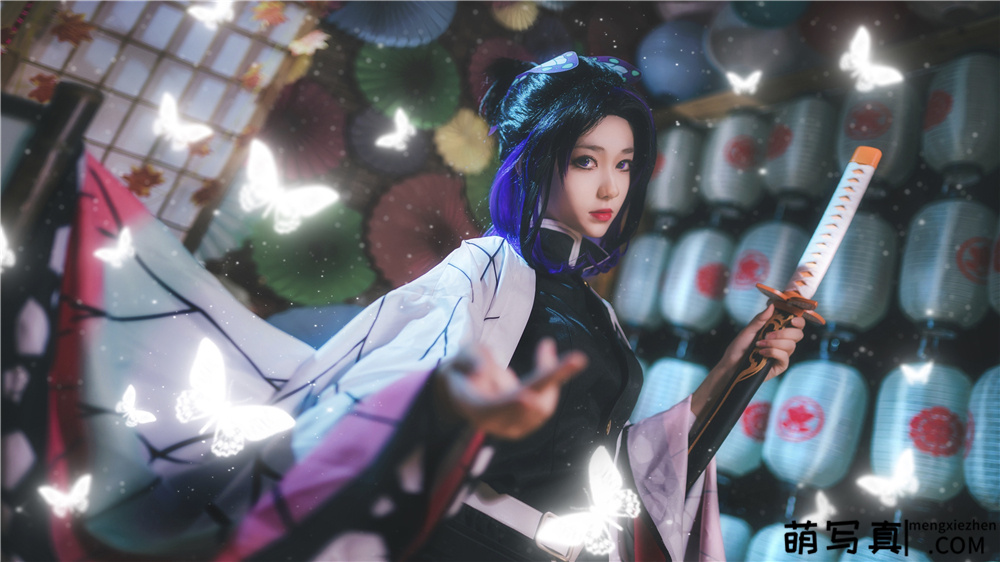 南桃Momoko-蝴蝶忍队服[14P][免费下载]