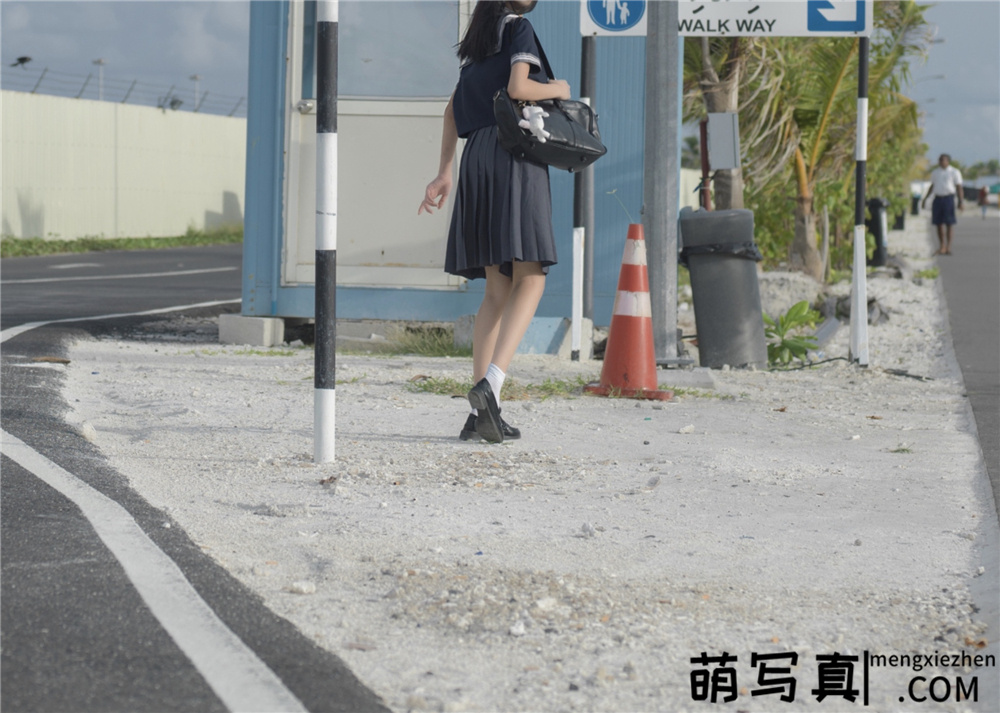 南桃Momoko-蓝jk[12P][免费下载]