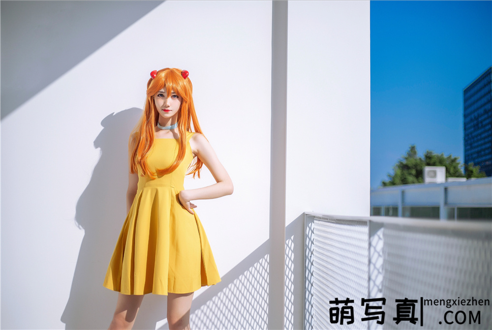 南桃Momoko-明日香黄裙[12P-110M][免费下载]