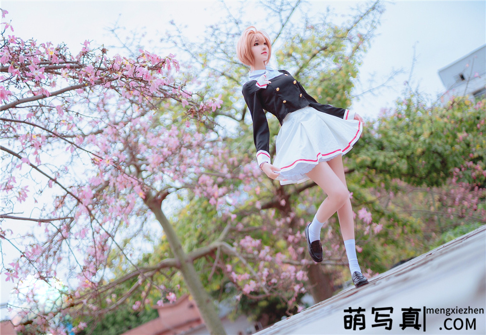 南桃Momoko-木之本樱制服[9P][免费下载]