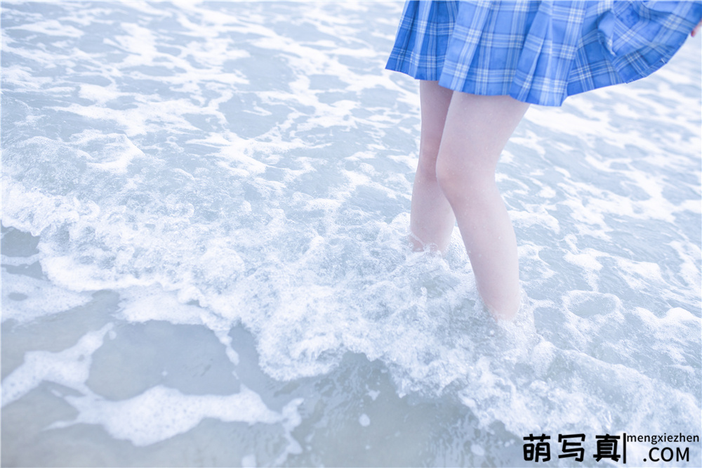 疯猫ss-海浪JK白连衣裙[18P-242M][免费下载]