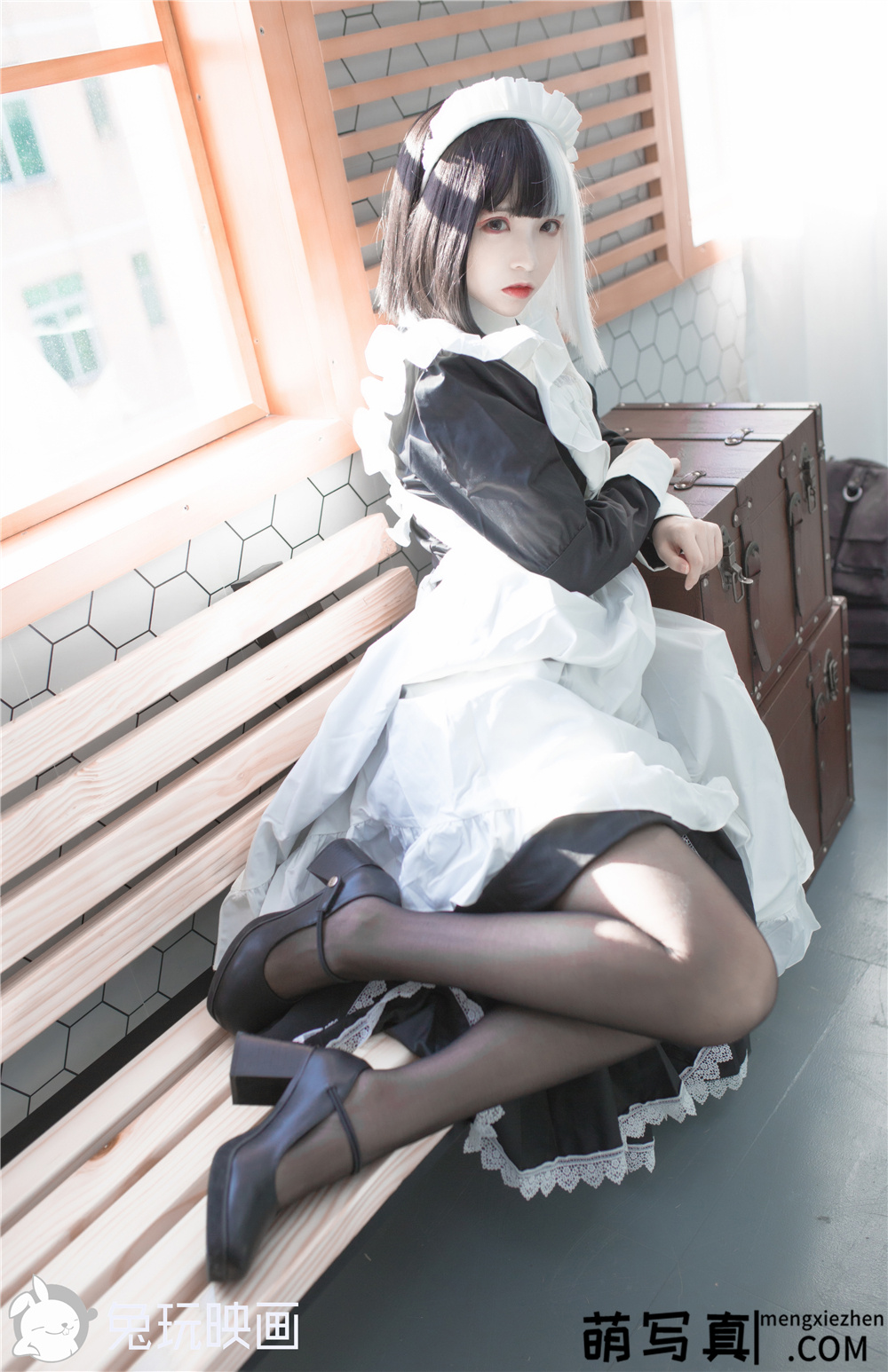 疯猫ss-黑白女仆[40P-373M][免费下载]