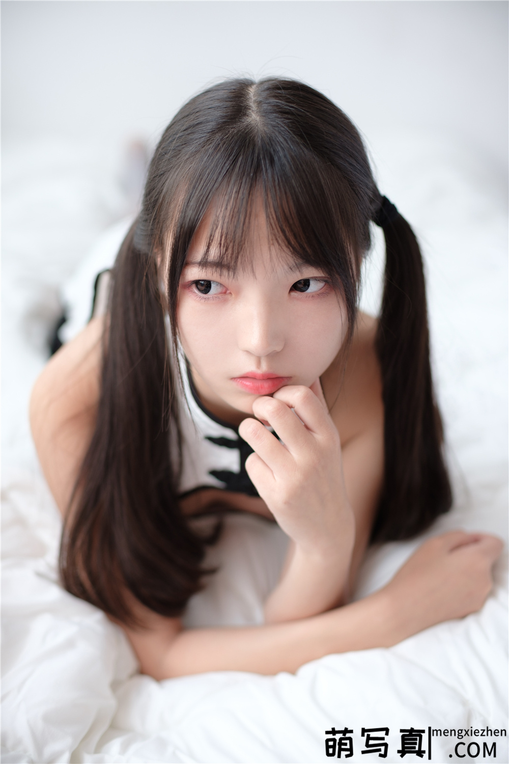 [森萝财团] X-045 默陌 灰丝旗袍[98P1V-1.91G]