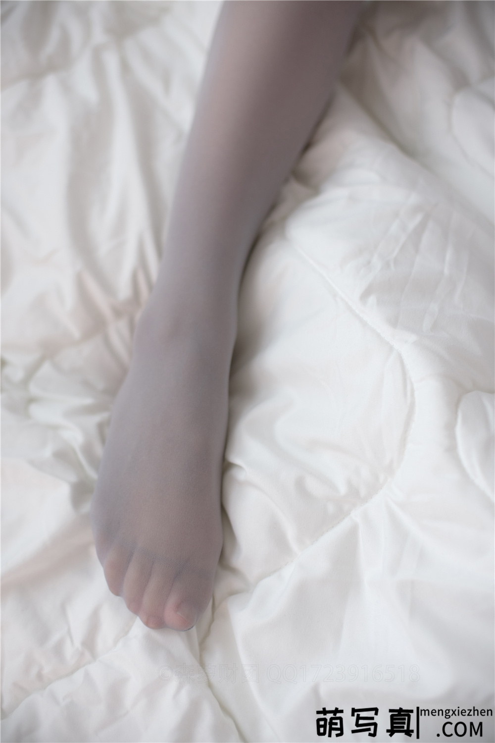 [森萝财团] X-045 默陌 灰丝旗袍[98P1V-1.91G]