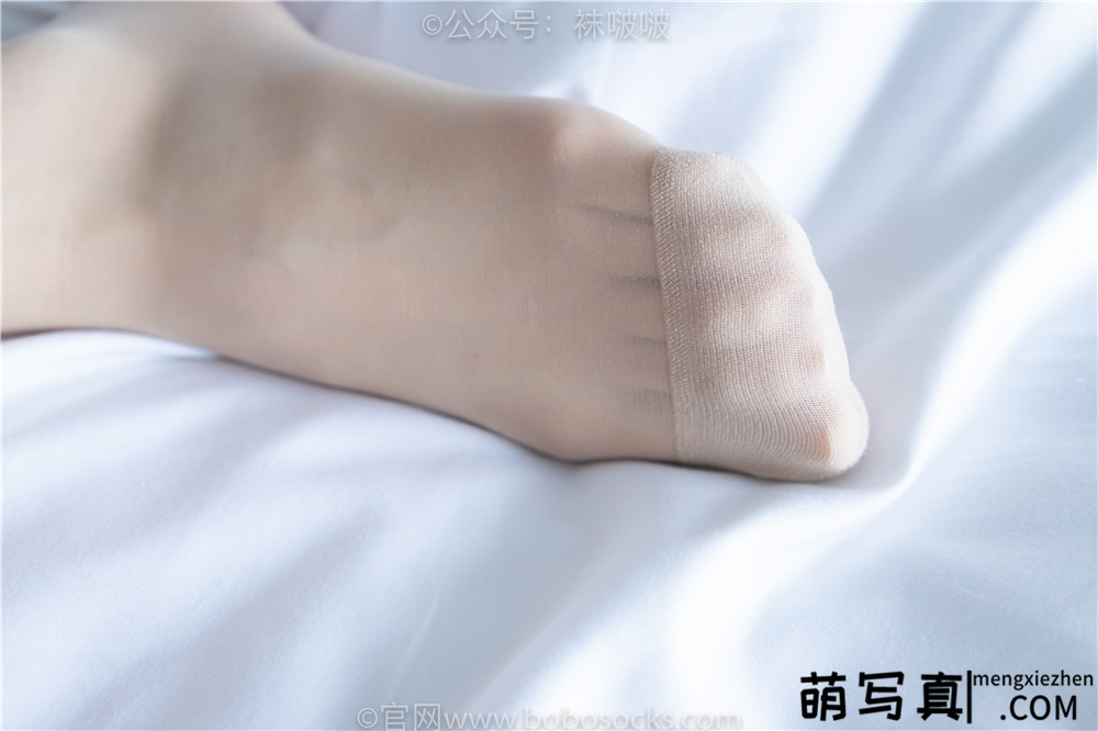 [BoBoSocks袜啵啵] No.015 稚予-阿迪板鞋、白色短棉袜、肉丝[148P1V-3.21G]