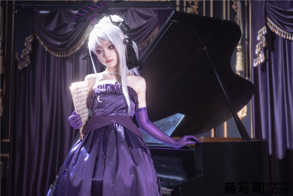 [矢量鱼] 蔚蓝档案 空崎日奈连衣裙[34P-259M]