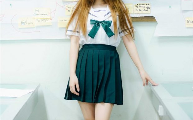 VOL.035 王雨纯 JK制服[74P-286M]