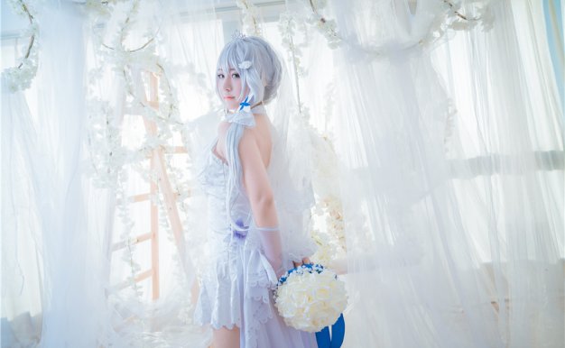 猫九酱原版Cos写真碧蓝誓约-爱宕独角兽光辉欧根亲王[95P4V/964M]