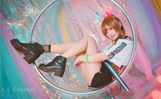 [貓丸の2.5次元花園] A.I. Channel-キズナアイ A.I 超可爱爱酱的COS[10P-66M]