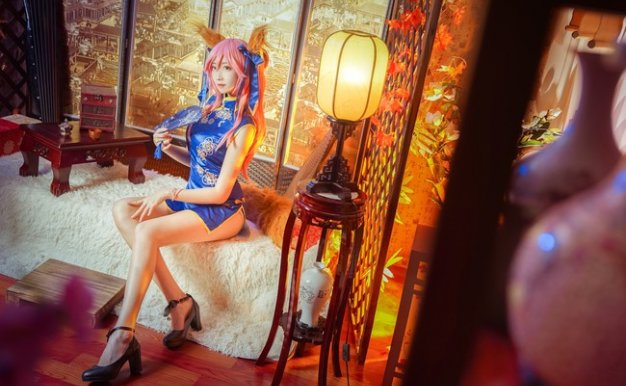 玉藻前旗袍cos写真