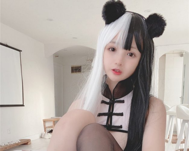 黑白熊旗袍[23P-40M]