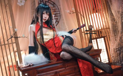 水淼aqua-大凤新春旗袍[40P-575M]