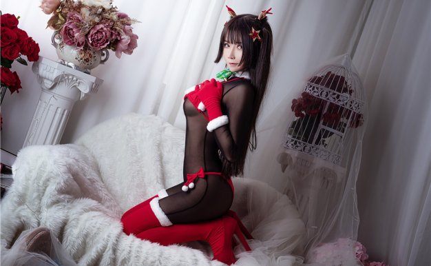 抱走莫子aa-连体黑丝圣诞比基尼[30P-508M]