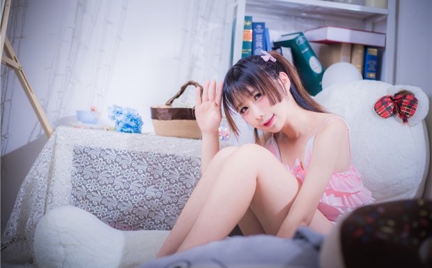 九曲Jean-粉色内衣[9P]