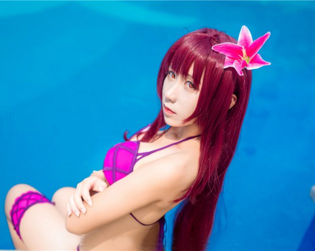 九曲Jean-斯卡哈 泳装[9P]