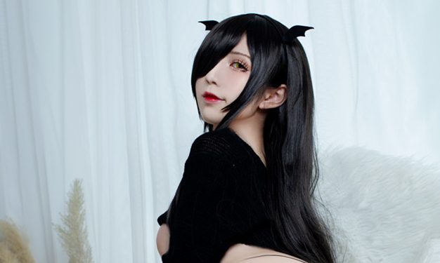 九曲Jean-小恶魔毛衣