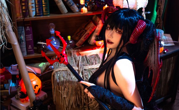 沧霁桔梗-大凤魅魔cos[37P-633M]