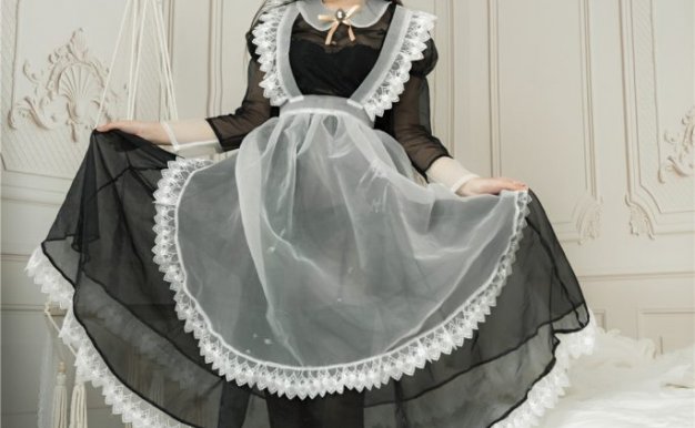 [喵糖映画] VOL.084 不呆猫 猫耳女仆装