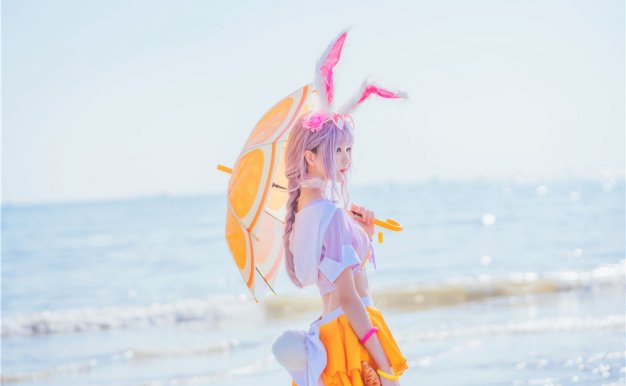 桜桃喵-公孙离海边[40P-537M]