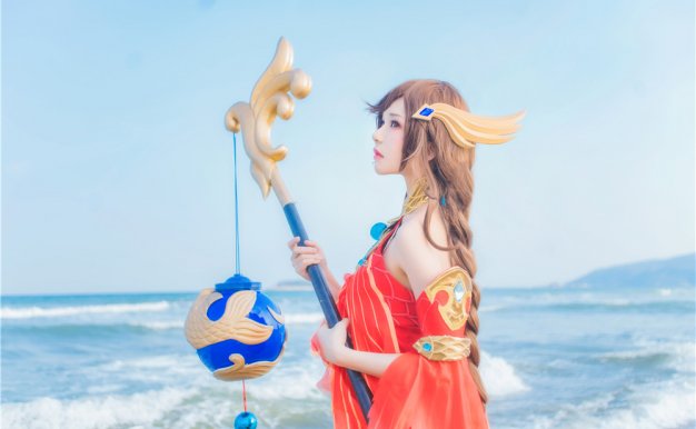 桜桃喵-王者荣耀 大乔COS[27P-367M]