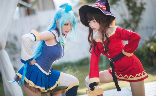 瓜希-阿库娅+惠惠[18P-115M]