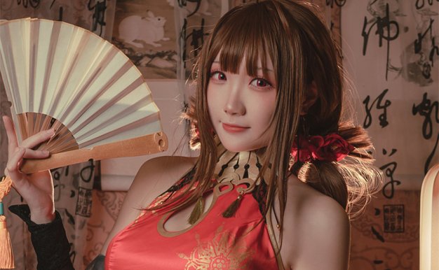 瓜希-少女前线DSR-50 红牡丹[16P]