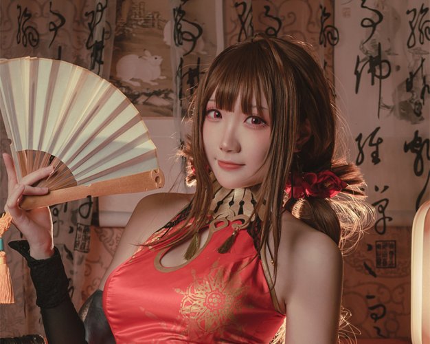 瓜希-少女前线DSR-50 红牡丹[16P]