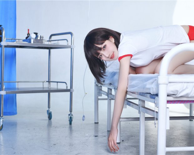 Shika小鹿鹿-保健室体操服少女[12P-124M]