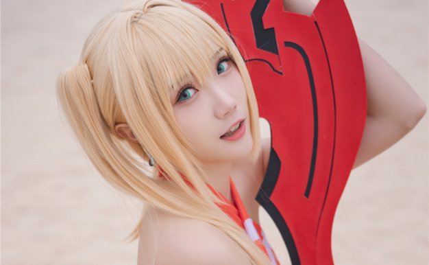 瓜希-尼禄水着[20P-91MB]