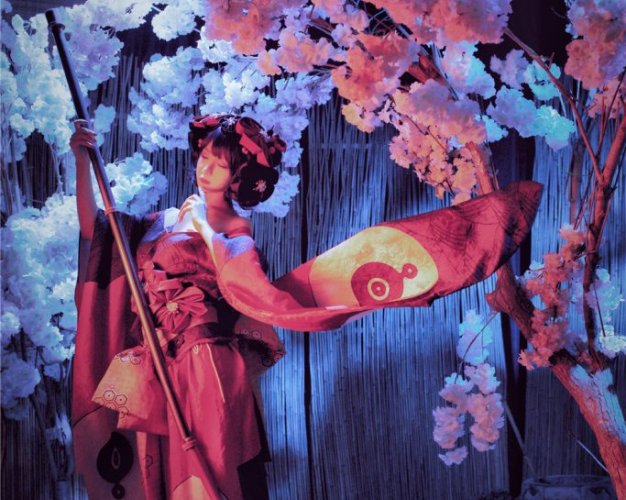 Shika小鹿鹿-北斋和服[14P]