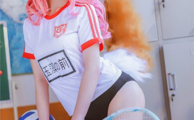 桜桃喵-玉藻前体操服[31P-571M]