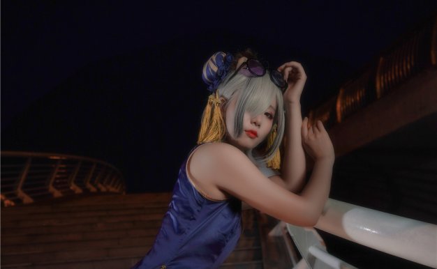 墨玉-M 明日方舟 食铁兽旗袍[25P-401M]