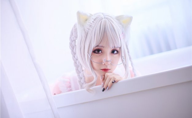 Akisoso秋楚楚-粉色透明女仆[31P-335M]