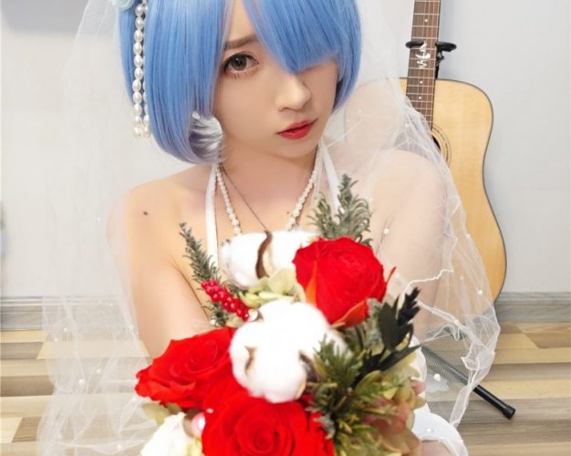 [小女巫露娜] NO.005 蕾姆婚纱[29P-65M]