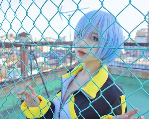 Shika小鹿鹿-天台蕾姆[12P]