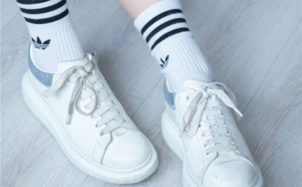 [BoBoSocks袜啵啵] No.003 果冻-麦昆鞋、白色脏棉袜[133P1V-5.97G]