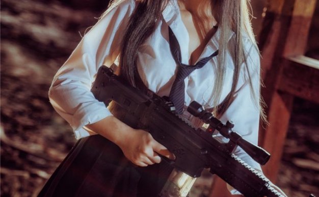 古川kagura-武装JK[29P-137M]